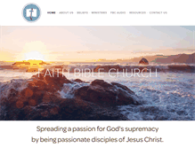 Tablet Screenshot of faithbibleoc.org